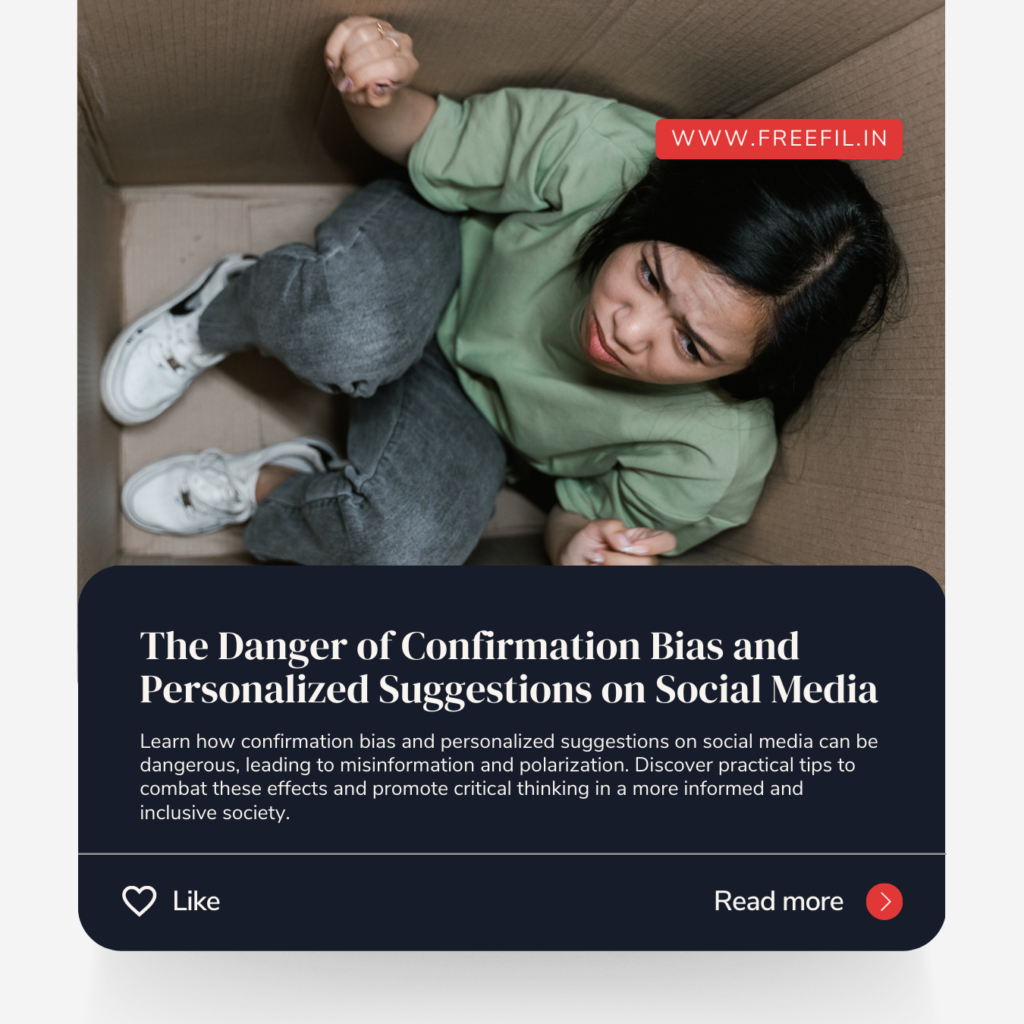 Feature Image for The Danger of Confirmation Bias and Personalized Suggestions on Social Media
